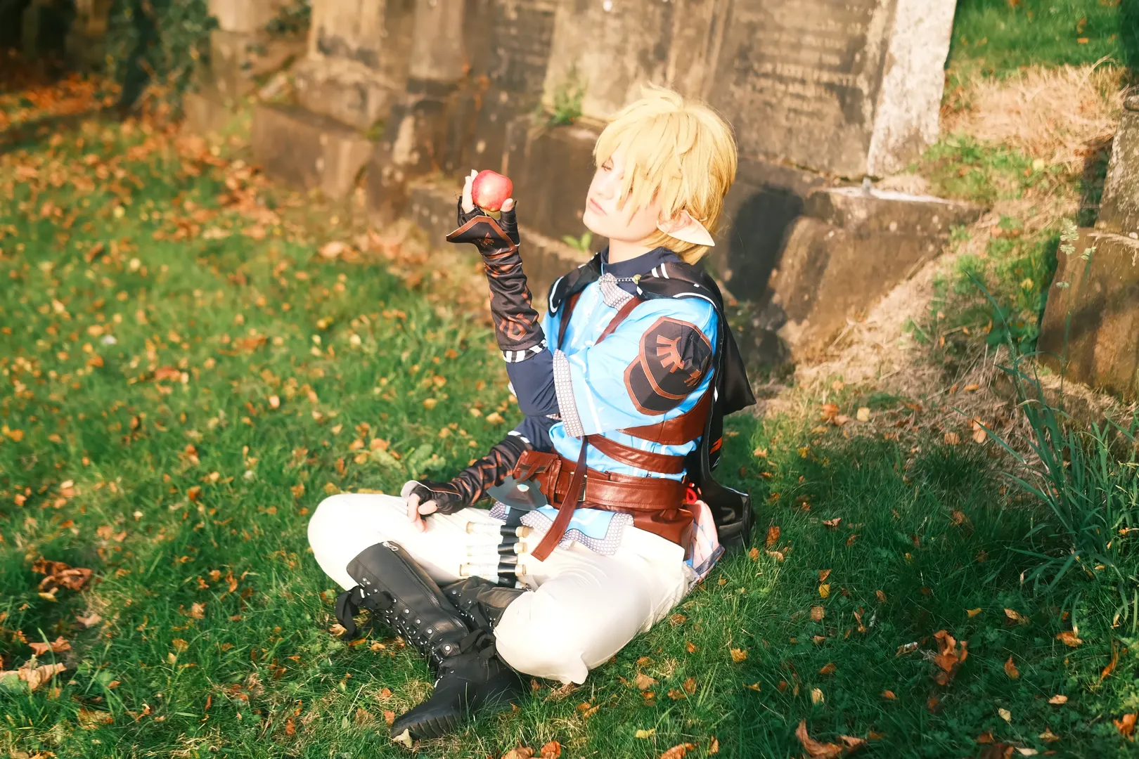 Cosplay正片, 林克cos, 塞尔达传说 王国之泪, 塞尔达cos, 格拉斯哥大墓地 - 第10张