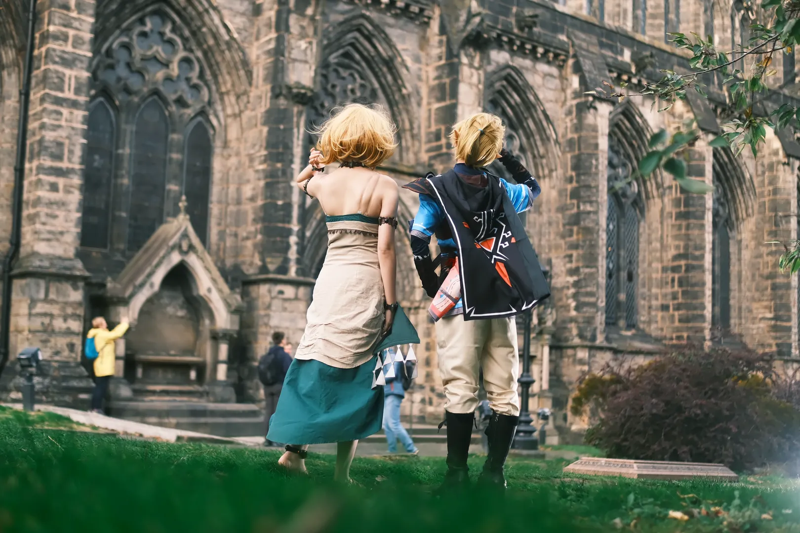 Cosplay正片, 林克cos, 塞尔达传说 王国之泪, 塞尔达cos, 格拉斯哥大墓地 - 第4张