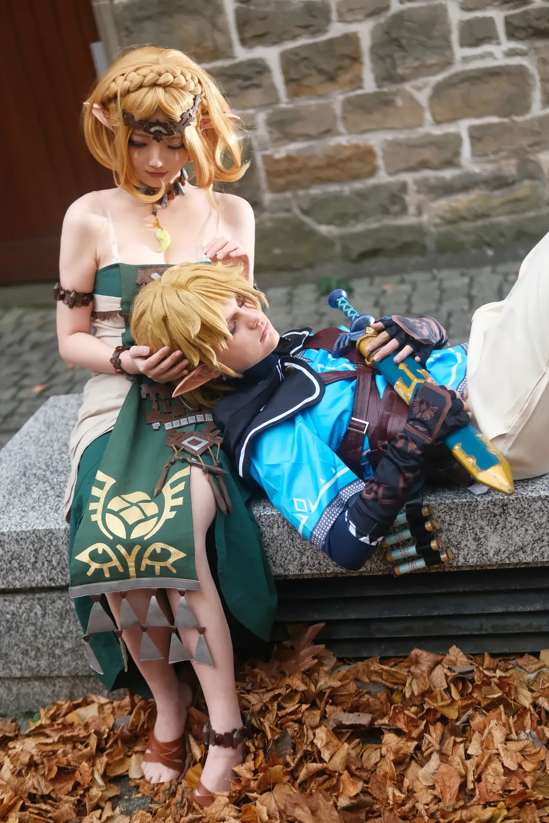 Cosplay正片, 林克cos, 塞尔达传说 王国之泪, 塞尔达cos, 格拉斯哥大墓地