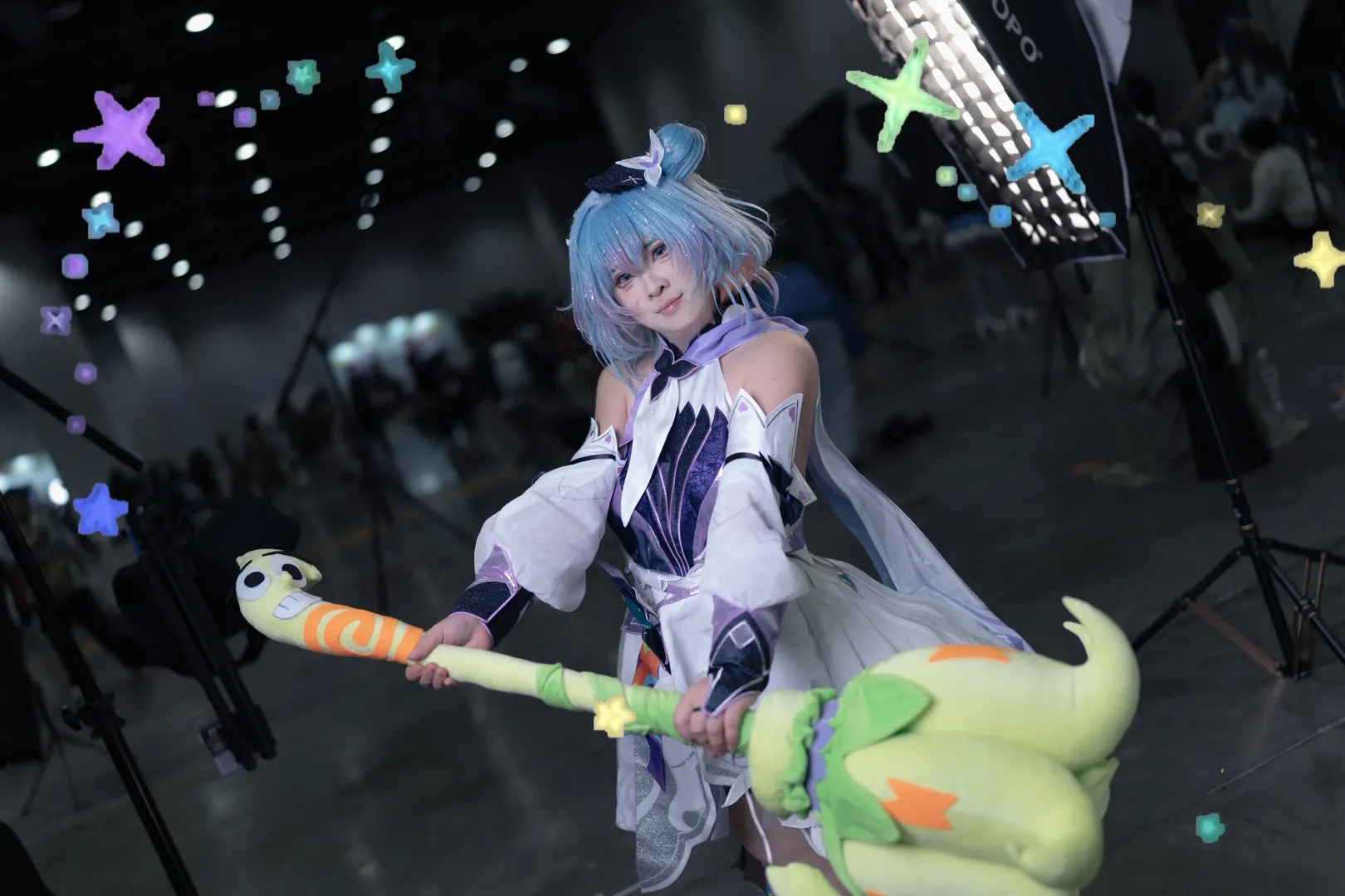 漫展返图, 王者荣耀, 小乔cos, 时之魔女, cosplay正片