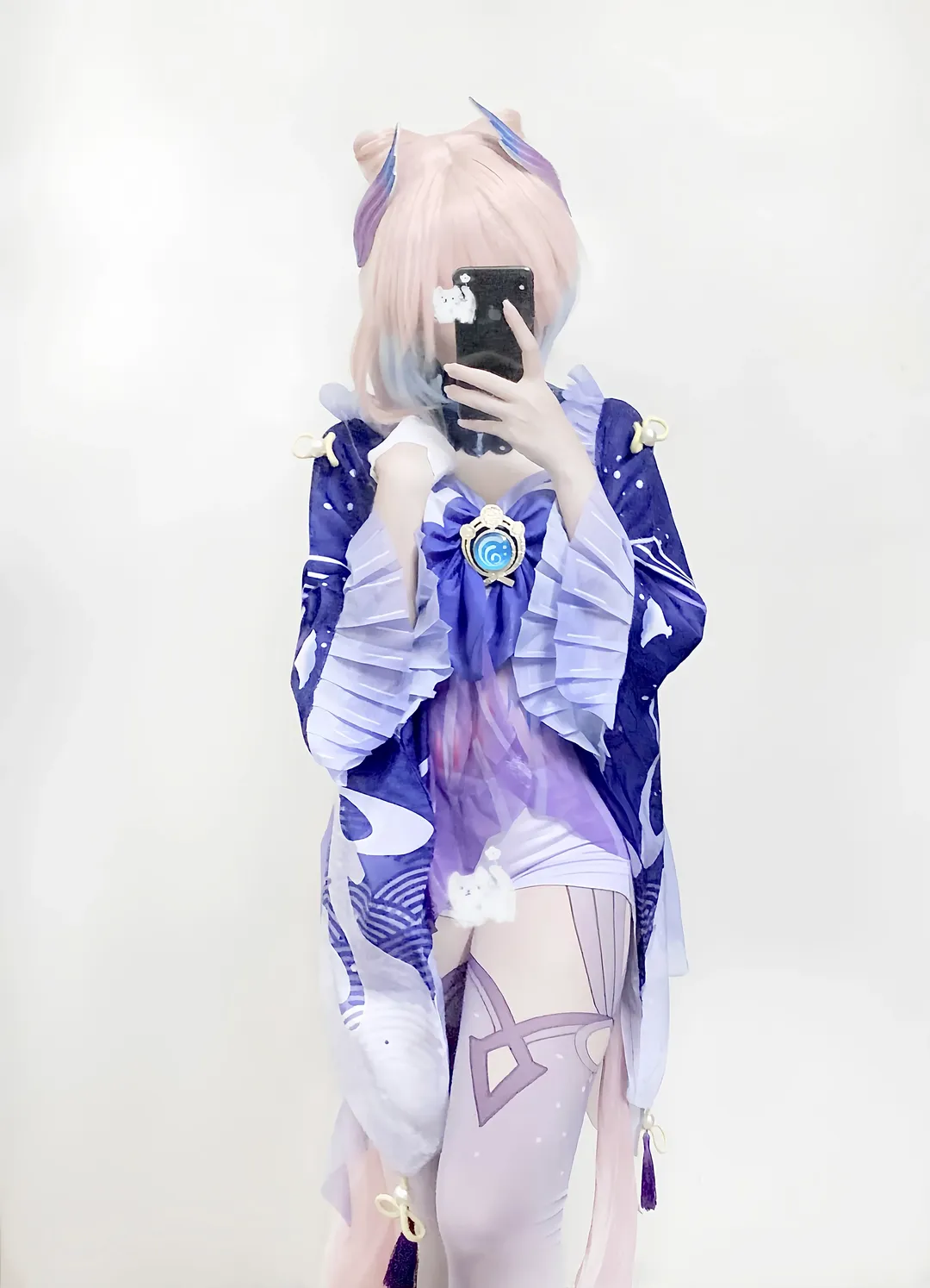 原神, 珊瑚宮心海 コスプレ, コスプレ日常, 試着室, 洄游珊海