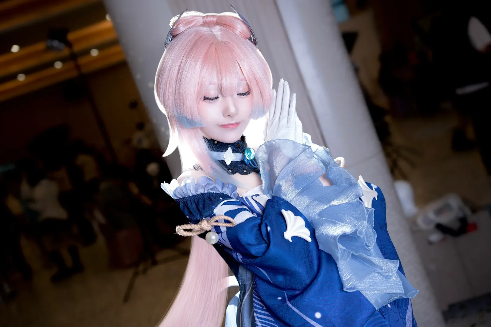 Genshin Impact, Sangonomiya Kokomi cosplay, Convention photos, Anime cosplay, Cosplay photography - Image 3