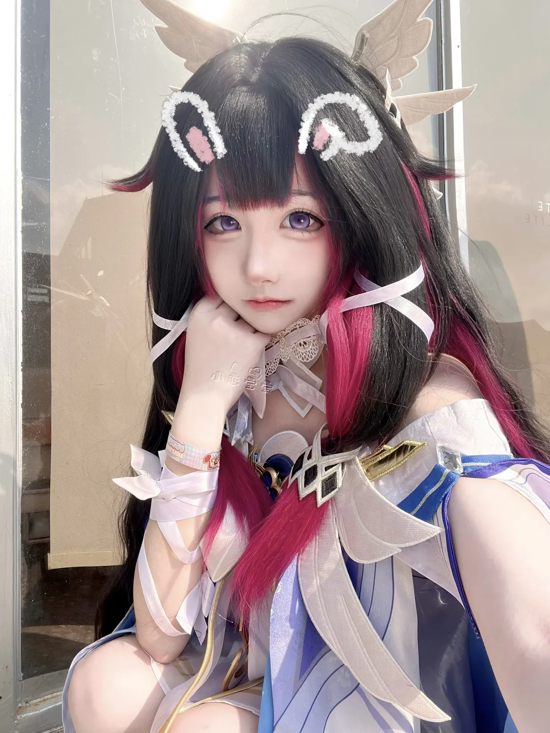原神, 哥伦比娅cos, 二次元摄影, 少女装扮, cosplay日常