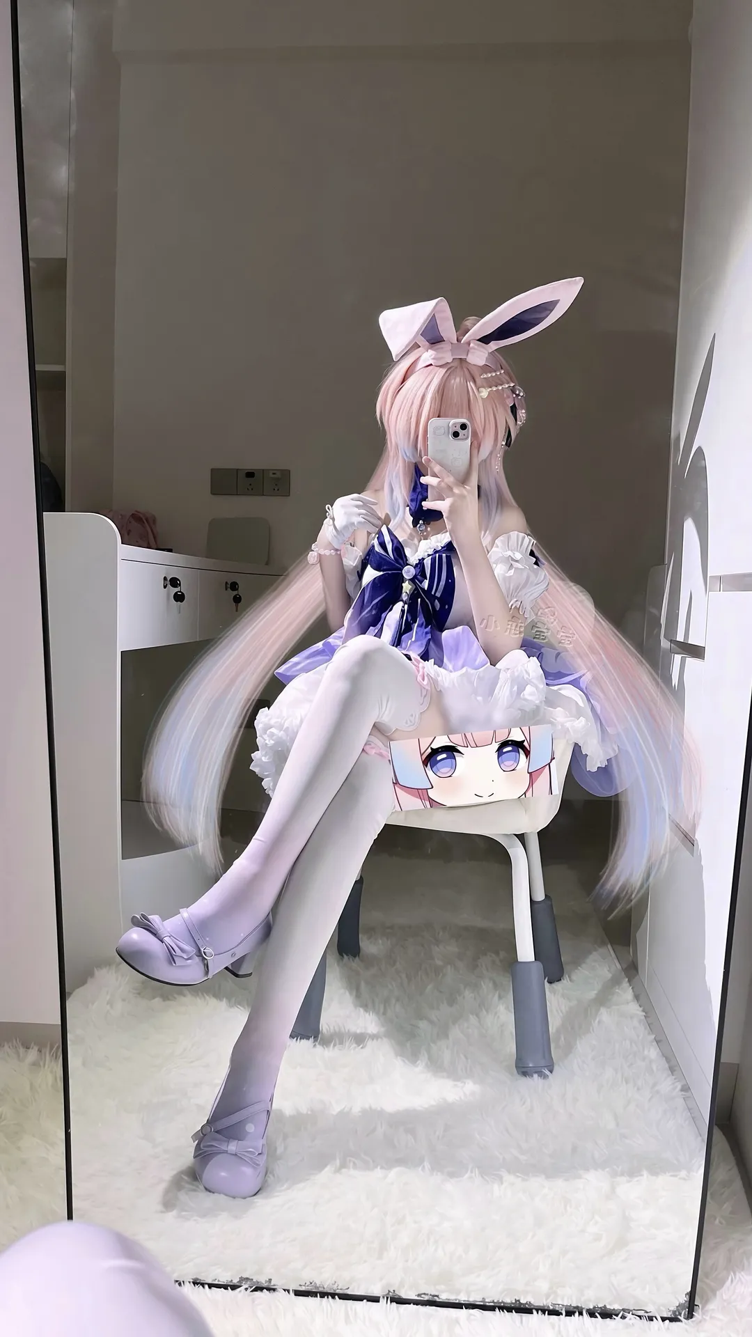 原神, 珊瑚宮心海 コスプレ, うさ耳衣装, 心海コスプレ, 夢幻ロリータ
