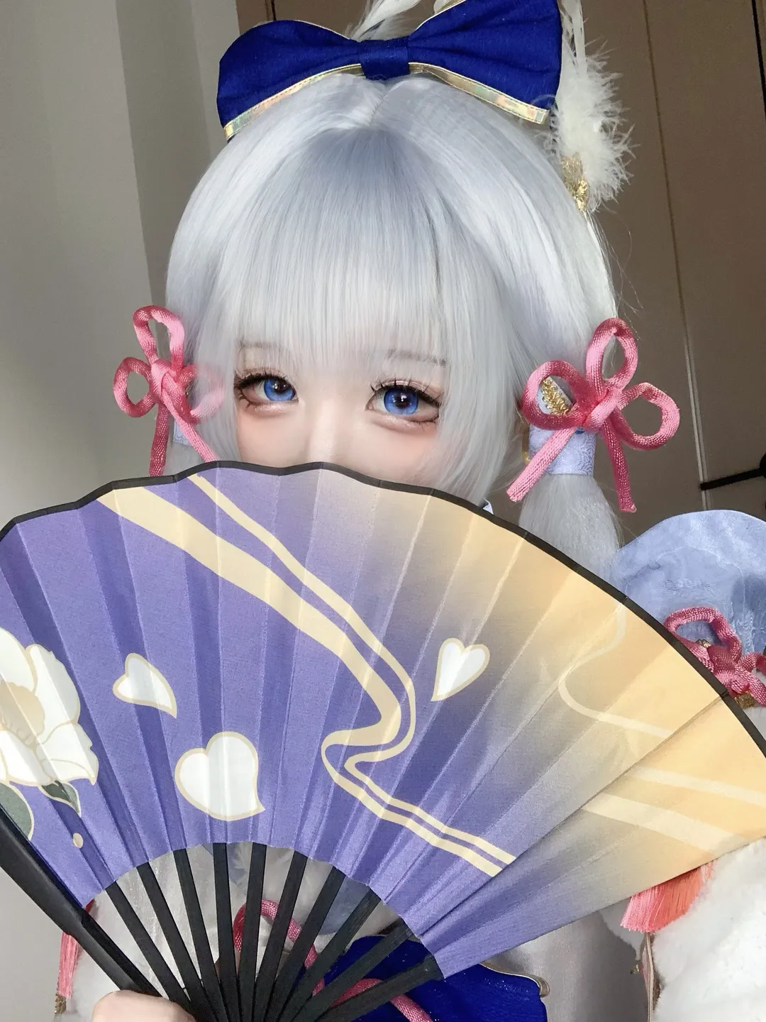 原神, 神裡綾華cos, 和風裝扮, cosplay分享, 白鷺公主