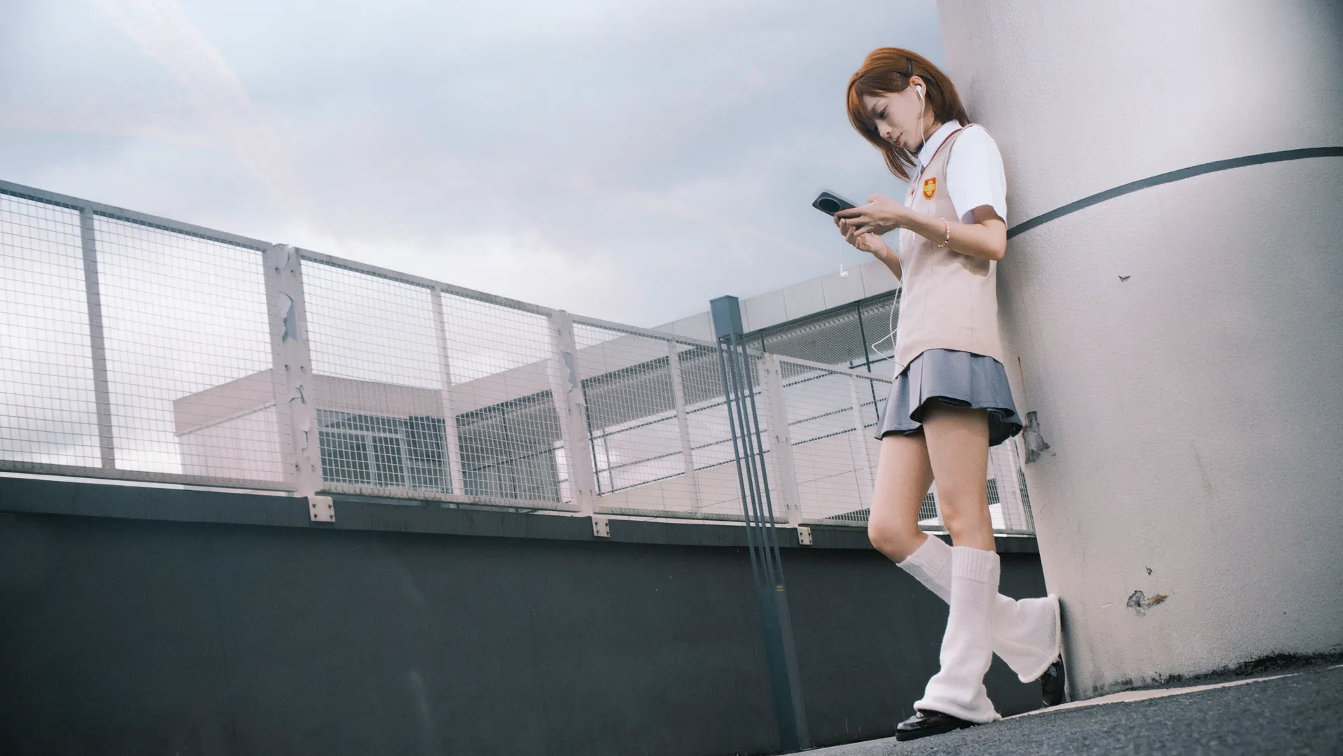 コスプレ日常, とある科学の超電磁砲, 御坂美琴 コスプレ, 常盤台中学校, 制服撮影 - 2枚目