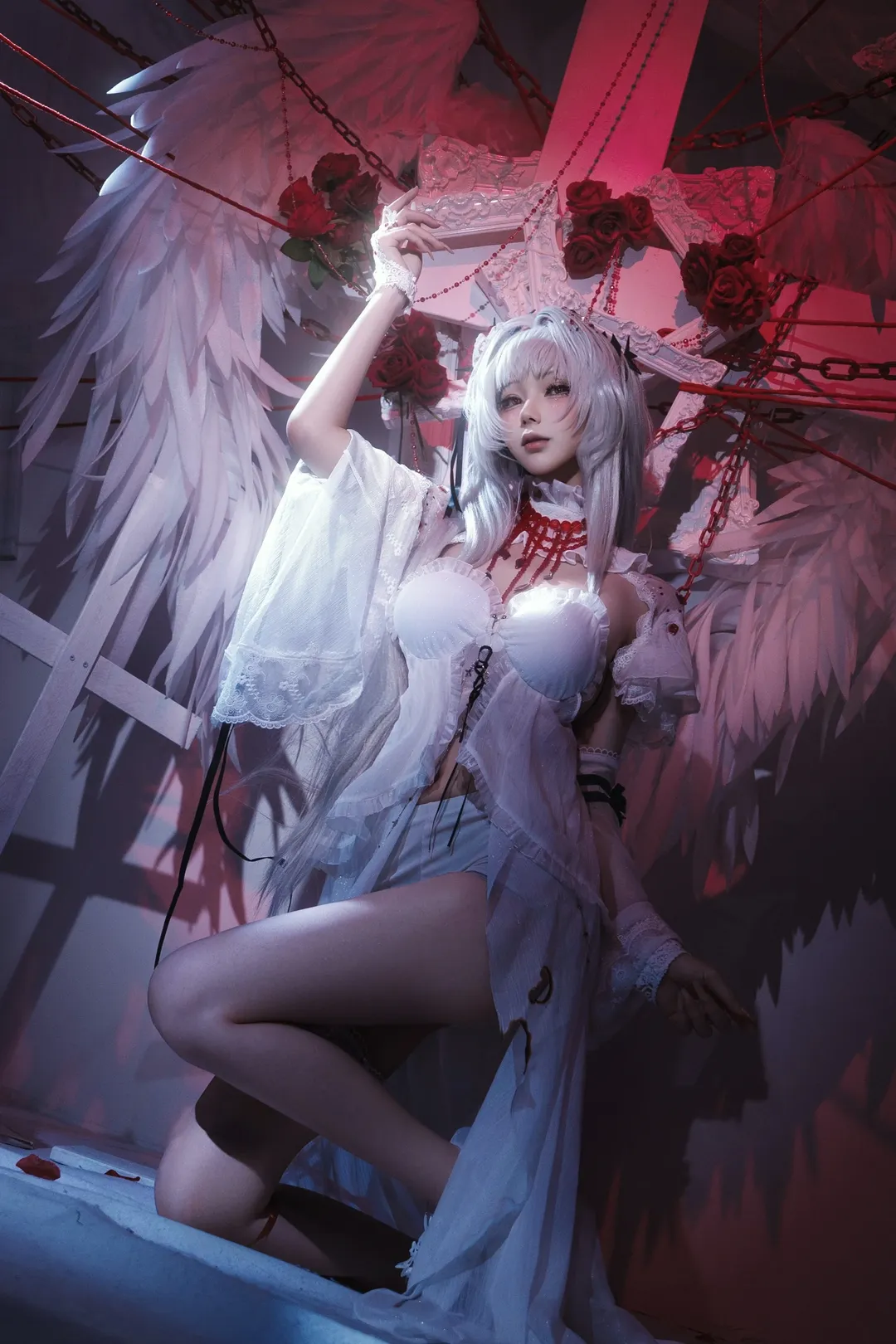 氛围感摄影, 哥特风cos, 无期迷途, 可可莉克cos, 瑟琳cos