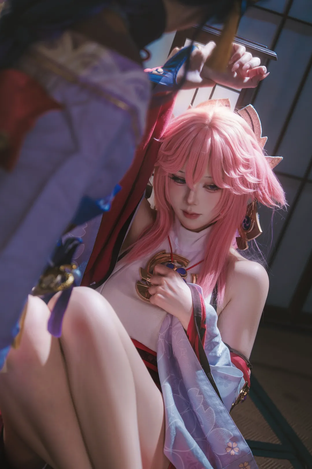 原神, コスプレ撮影, 八重神子 コスプレ, 雷電将軍コスプレ, 和風コスプレ - 1枚目