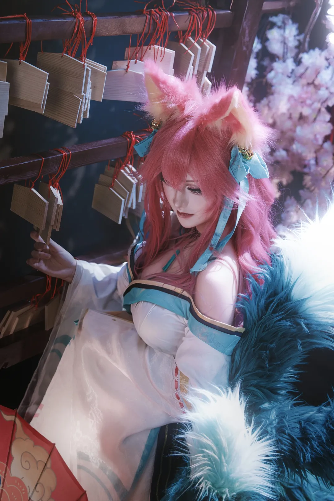 cosplay摄影, 阿狸cos, 英雄联盟, 灵魂莲华, 二次元外拍