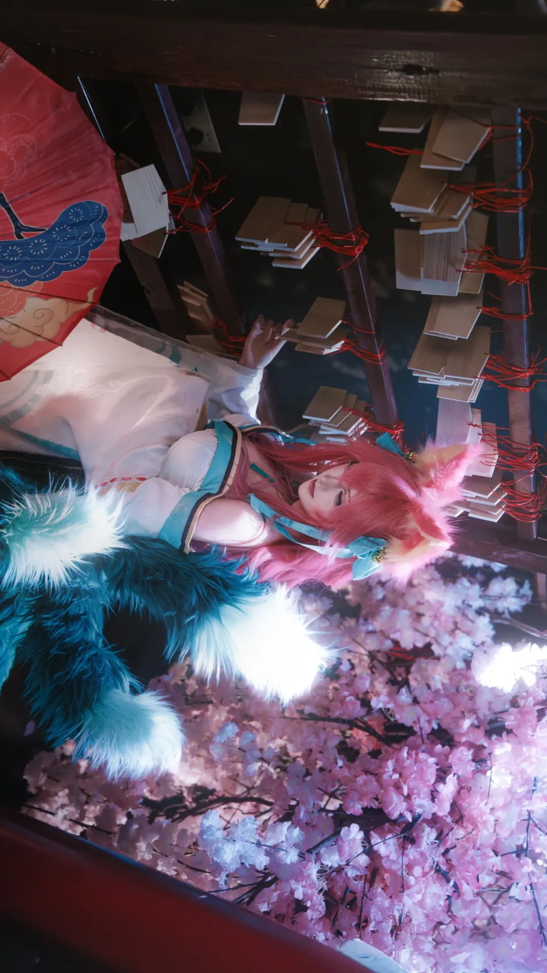 cosplay摄影, 阿狸cos, 英雄联盟, 灵魂莲华, 二次元外拍 - 第2张