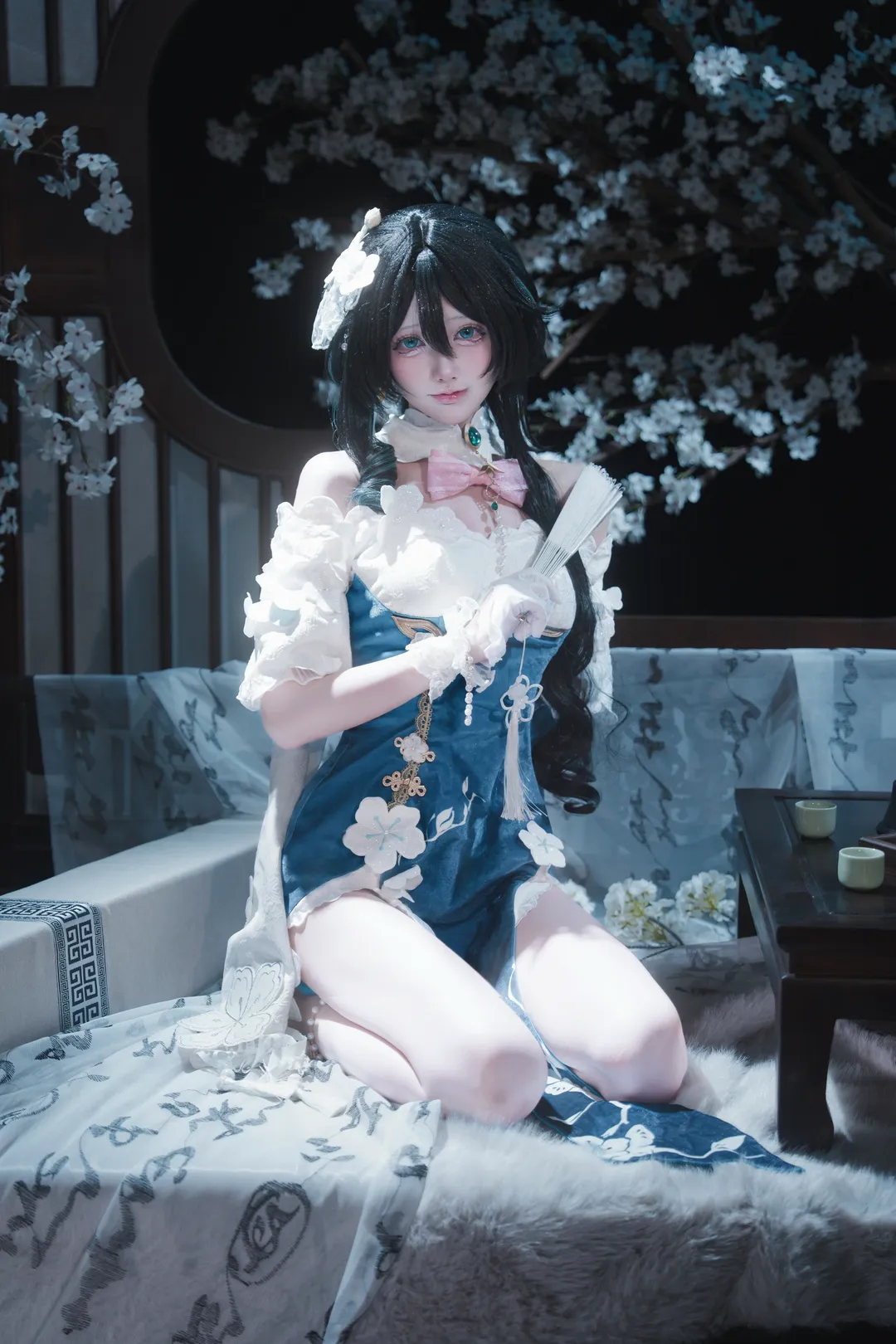 星穹铁道, 阮梅cos, cosplay穿搭, 白丝高跟, 国风仙气 - 第2张