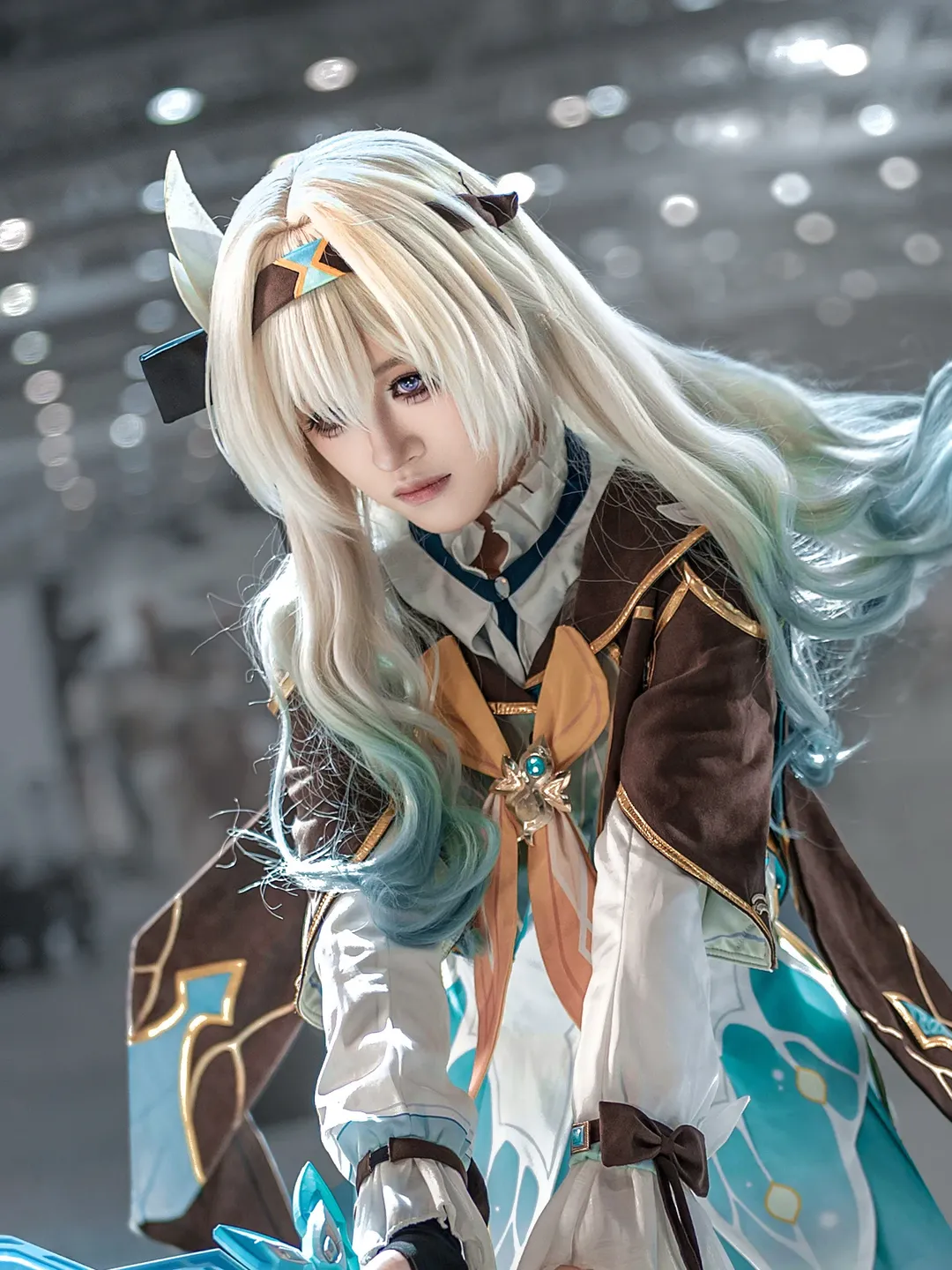 崩坏星穹铁道, 漫展返图, 流萤cos, cosplay场照, 飞萤扑火 - 第1张