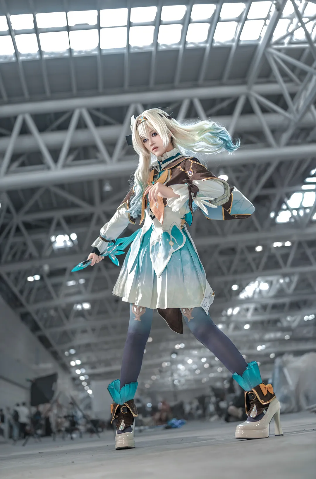 崩坏星穹铁道, 漫展返图, 流萤cos, cosplay场照, 飞萤扑火 - 第3张