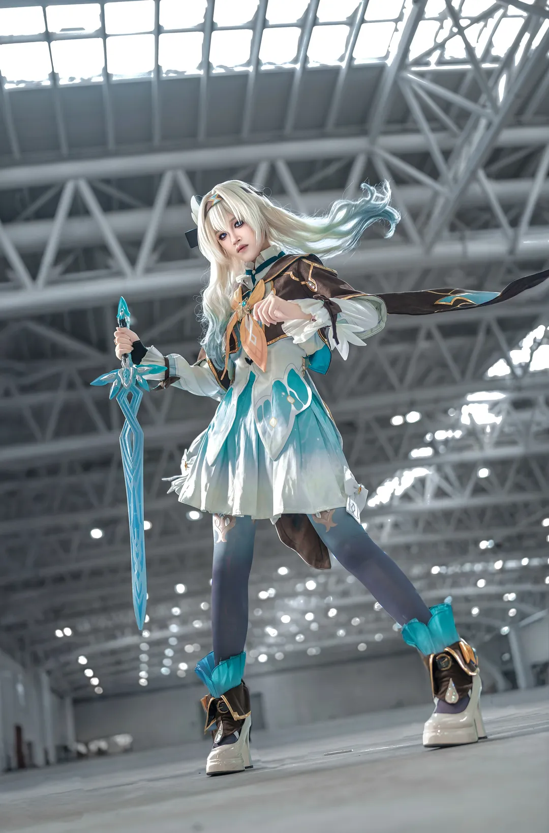 崩坏星穹铁道, 漫展返图, 流萤cos, cosplay场照, 飞萤扑火 - 第4张