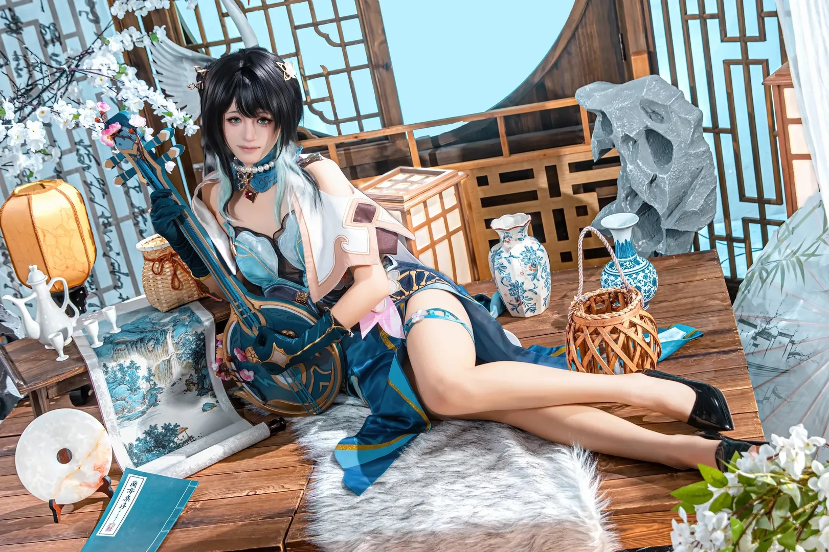 古風撮影, 崩壊：スターレイル, ルアン・メェイ コスプレ, 中華風コスプレ, ルアン・メェイ コスプレ写真 - 10枚目