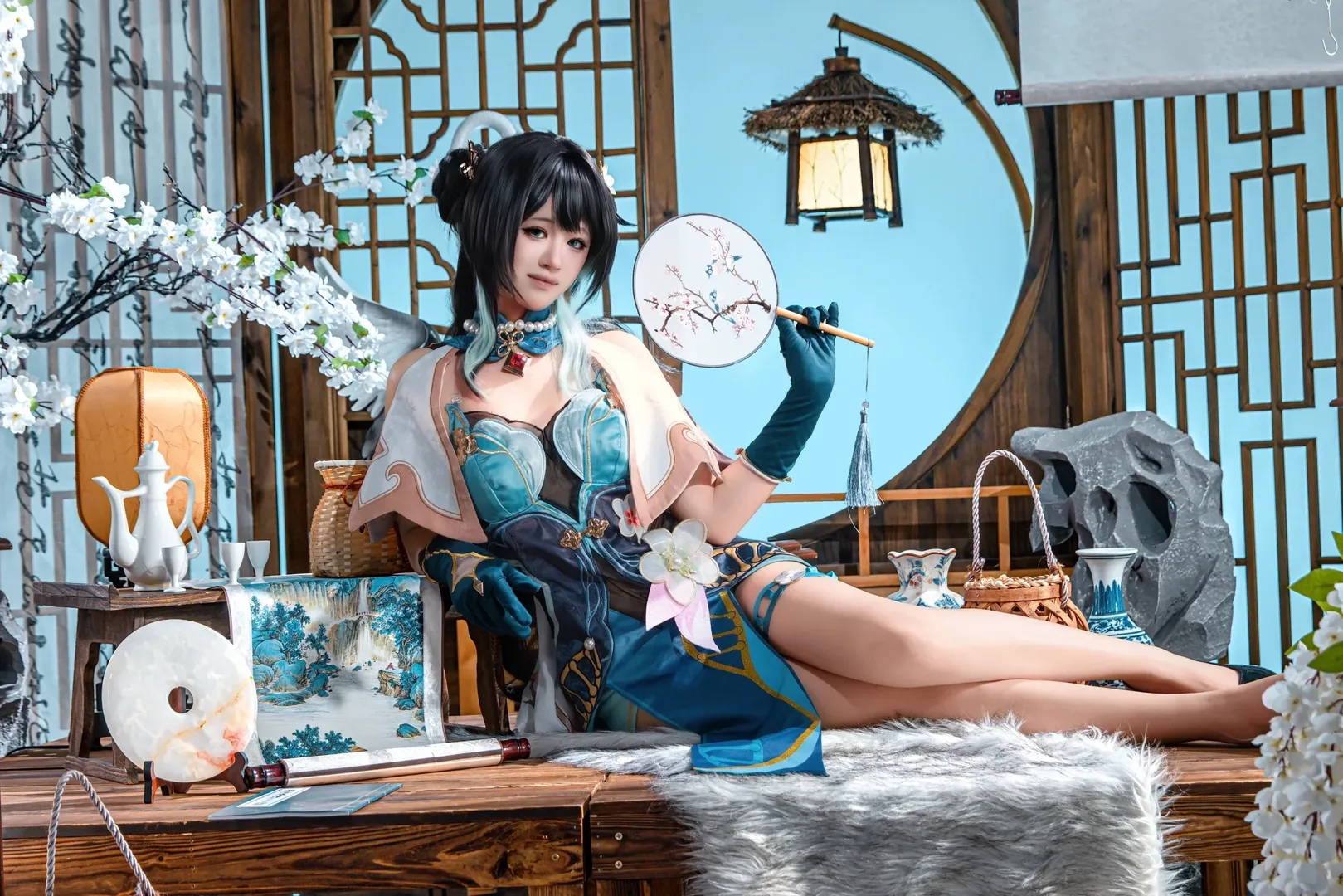 古風撮影, 崩壊：スターレイル, ルアン・メェイ コスプレ, 中華風コスプレ, ルアン・メェイ コスプレ写真 - 5枚目