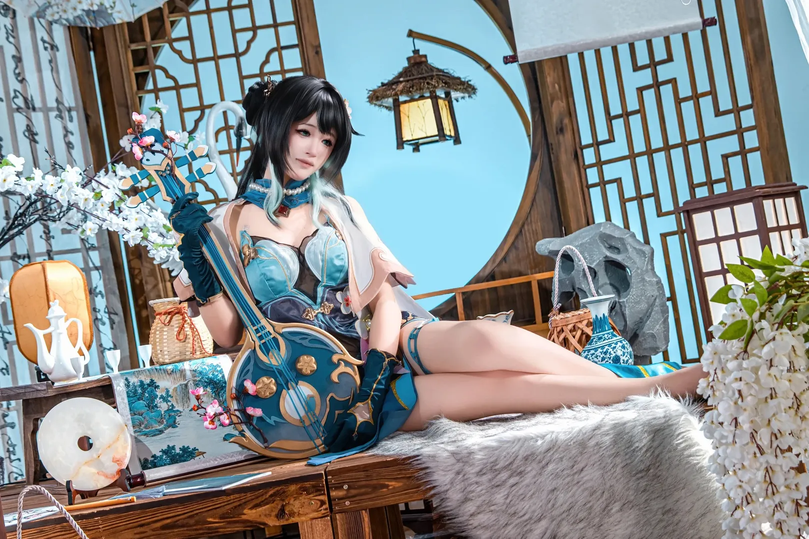 古風撮影, 崩壊：スターレイル, ルアン・メェイ コスプレ, 中華風コスプレ, ルアン・メェイ コスプレ写真 - 8枚目