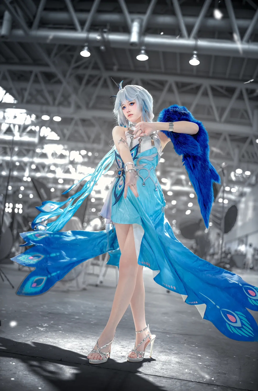 崩壊：スターレイル, 爻光 コスプレ, イベント撮影, コスプレイヤーの日常, 孔雀の羽 - 2枚目