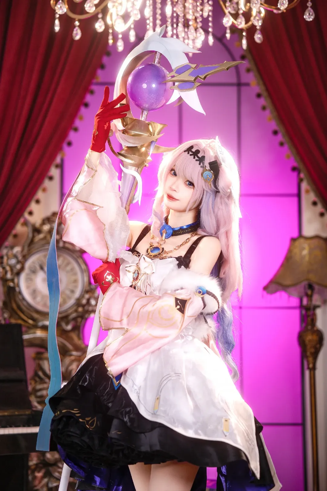 鸣潮, 达妮娅cos, cosplay摄影, 水蜜桃女孩, 复古奇幻 - 第1张