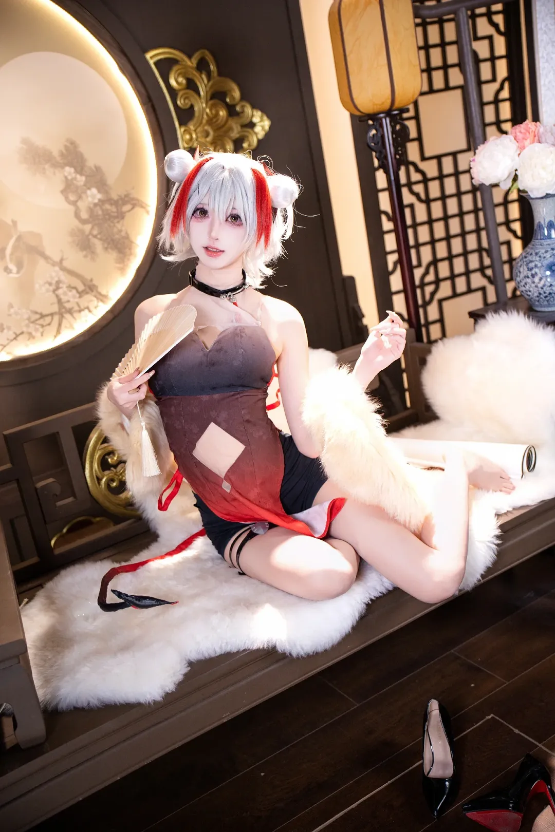 コスプレ, アークナイツ, ウィシャデル コスプレ, 音律聯覚, 中国風コーデ - 2枚目