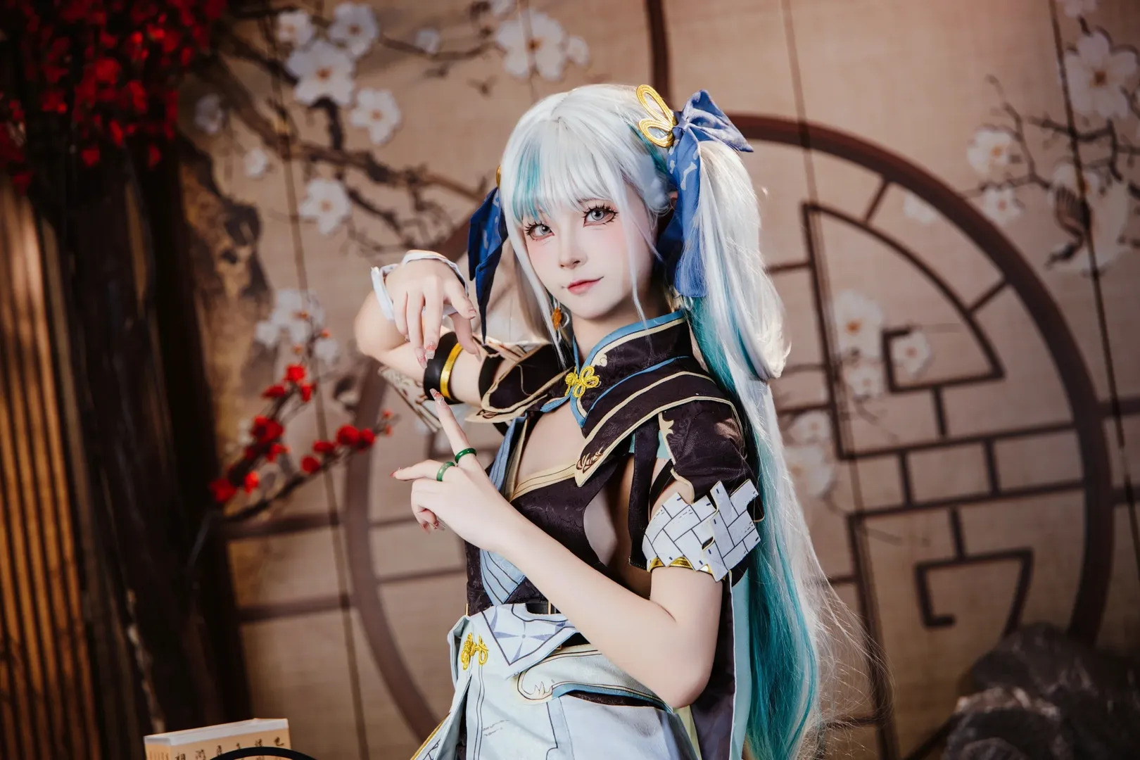 鸣潮, 今汐cos, 二次元角色扮演, 国风动漫摄影, COS穿搭分享 - 第2张
