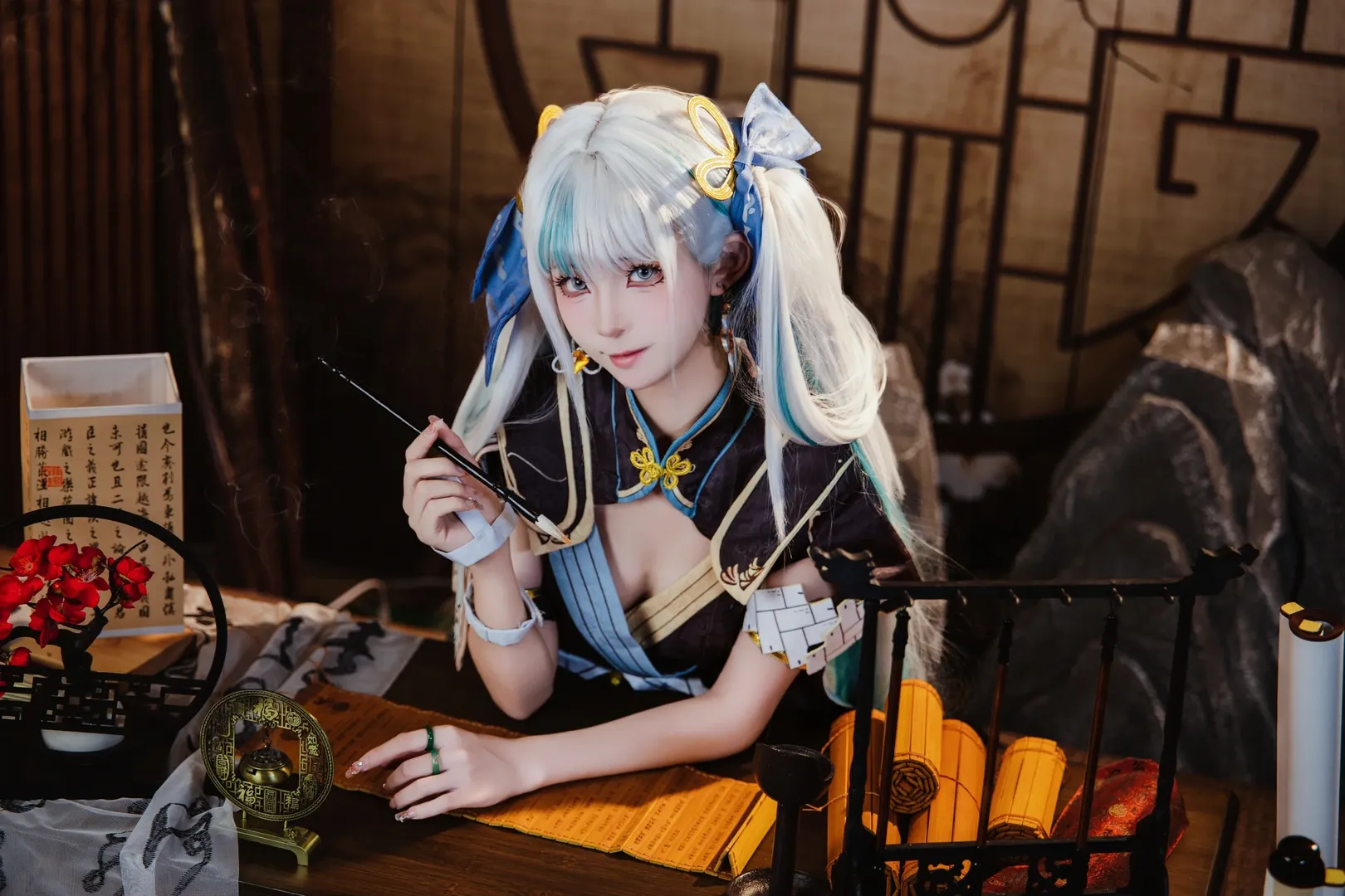鸣潮, 今汐cos, 二次元角色扮演, 国风动漫摄影, COS穿搭分享 - 第3张