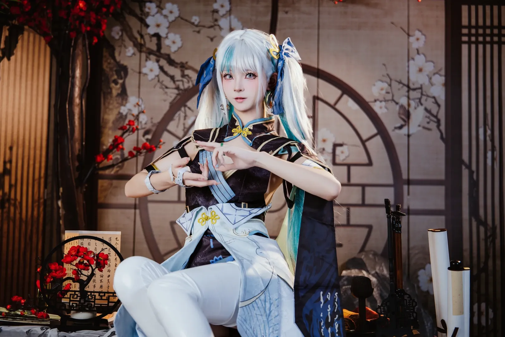 鸣潮, 今汐cos, 二次元角色扮演, 国风动漫摄影, COS穿搭分享 - 第6张