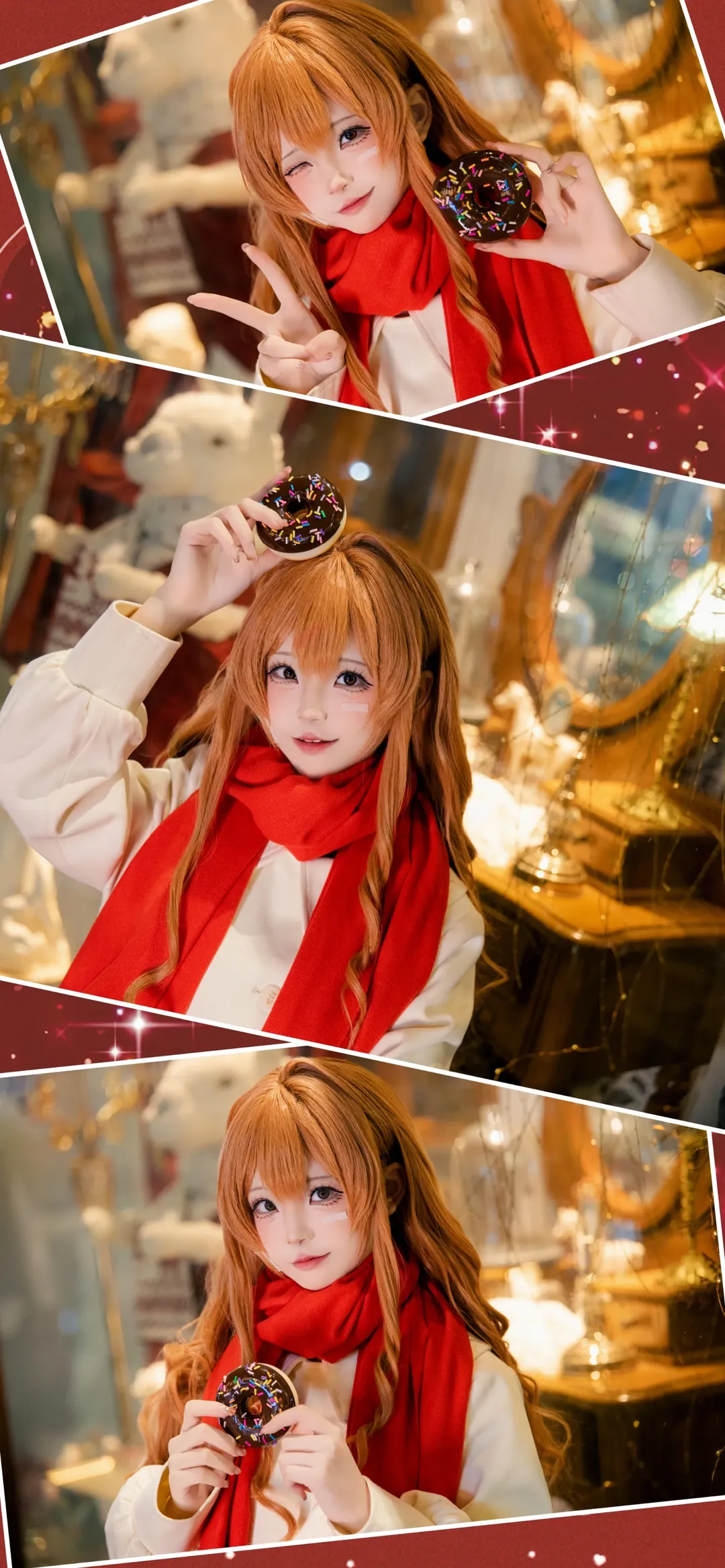 cosplay, 雪景, 逢坂大河cos, 龙与虎, 冬装 - 第1张