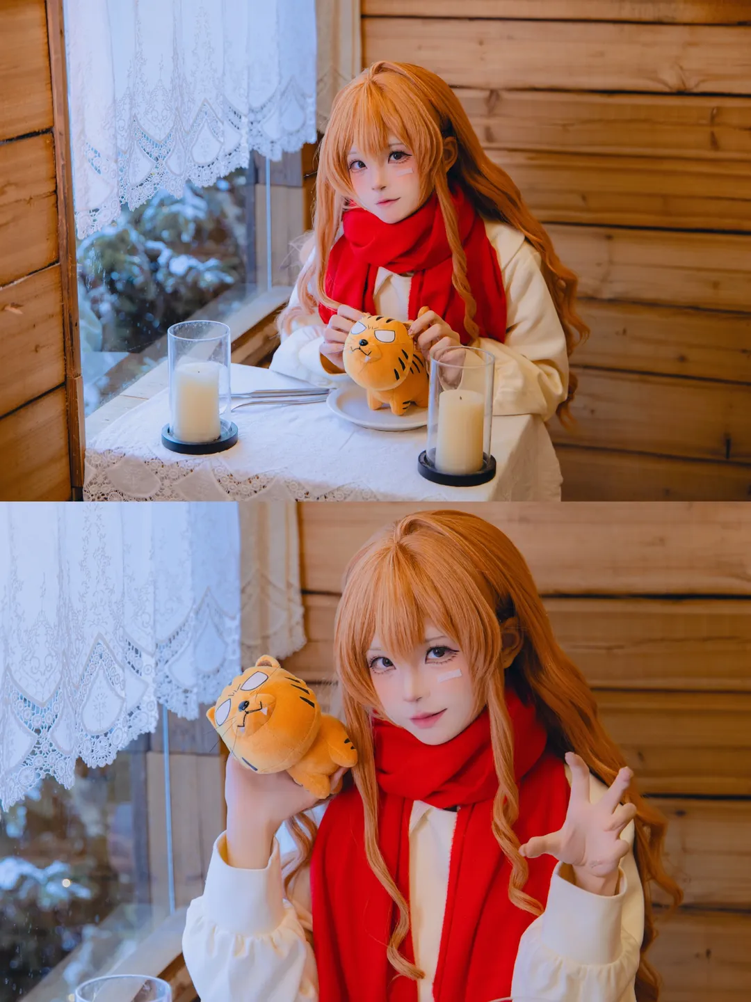 cosplay, 雪景, 逢坂大河cos, 龙与虎, 冬装 - 第2张