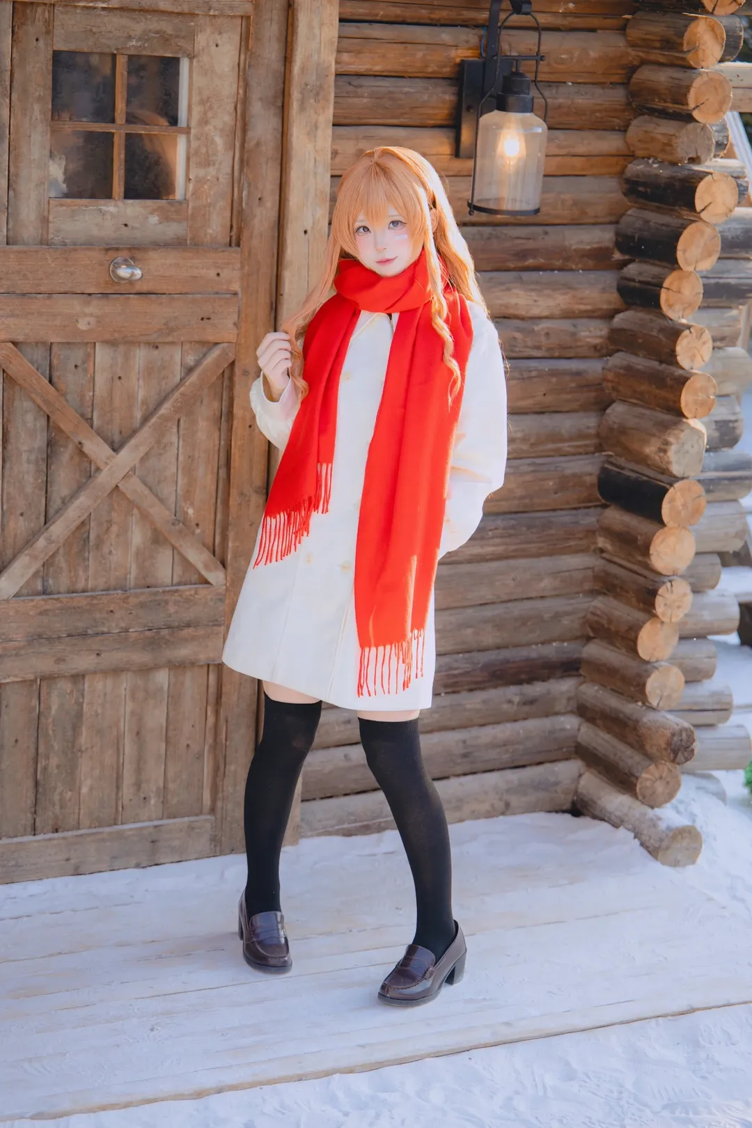 cosplay, 雪景, 逢坂大河cos, 龙与虎, 冬装 - 第7张