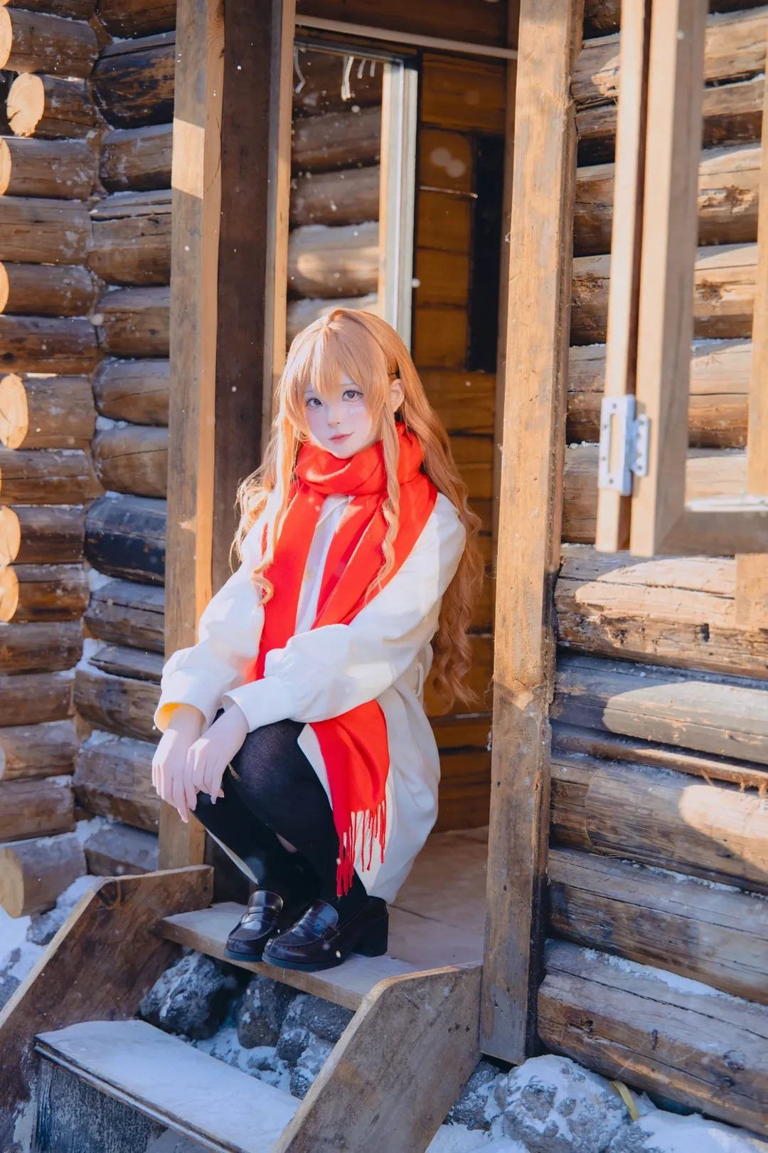 cosplay, 雪景, 逢坂大河cos, 龙与虎, 冬装 - 第8张