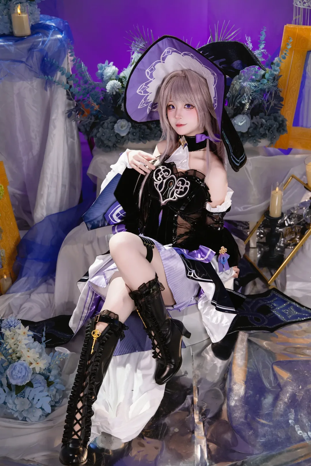 崩壞星穹鐵道, 大黑塔cos, cosplay攝影, 二次元裝扮, 棚拍造型