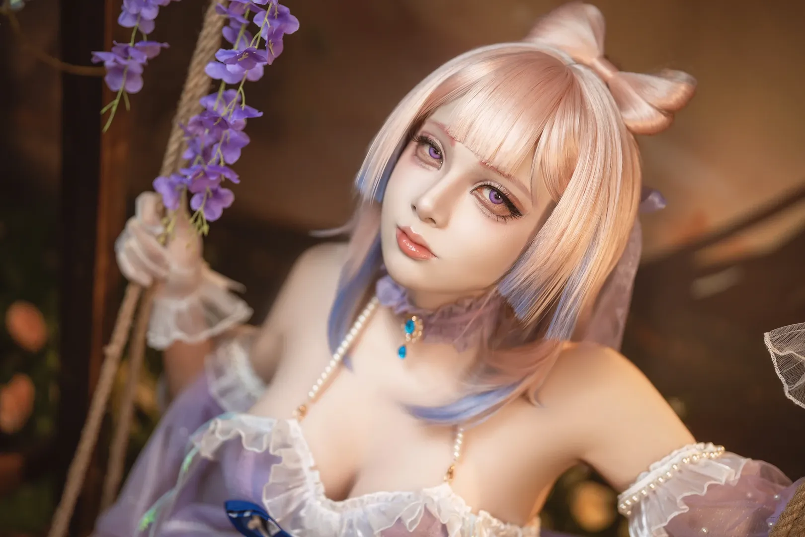 原神, 珊瑚宫心海cos, cosplay摄影, 二次元写真, 同人花嫁 - 第7张
