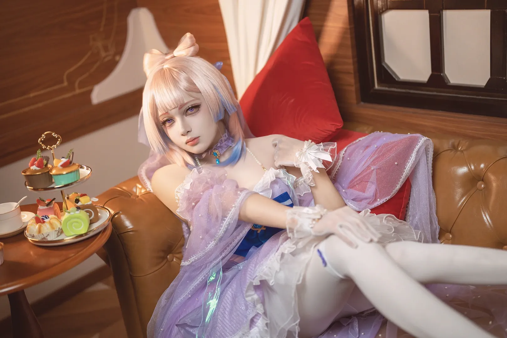 原神, 珊瑚宫心海cos, cosplay摄影, 二次元写真, 同人花嫁 - 第9张
