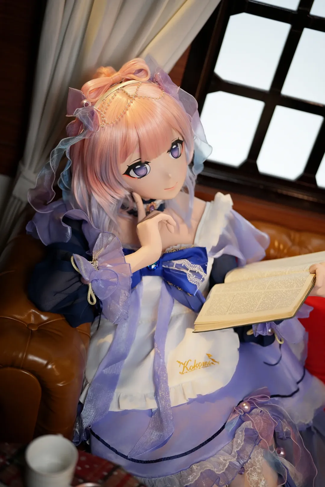 原神, 珊瑚宮心海cos, 角色扮演攝影, 同人女僕裝, 二次元kigurumi - 第8張