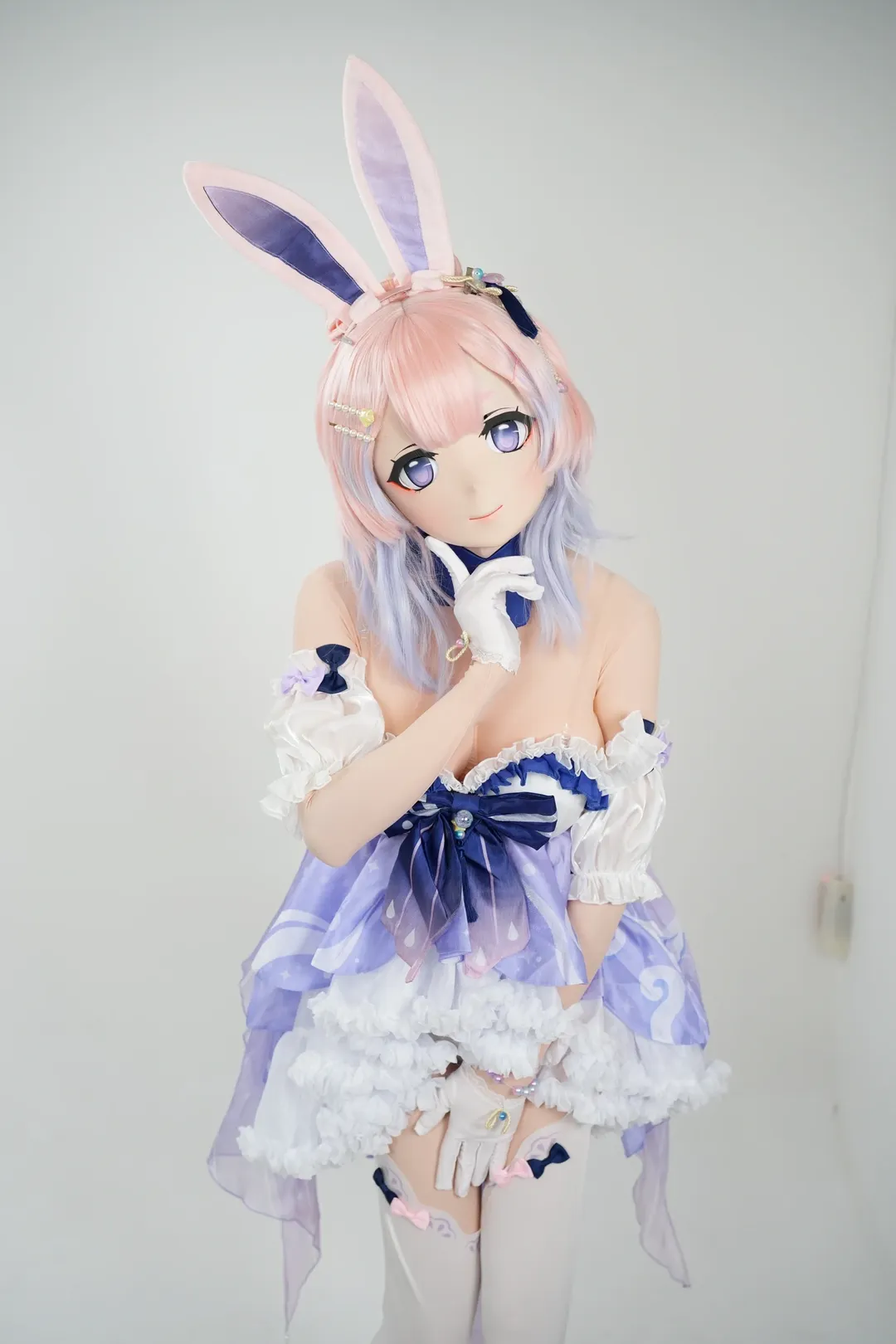 原神, 珊瑚宫心海cos, 兔女郎, cosplay摄影, Kigurumi - 第2张