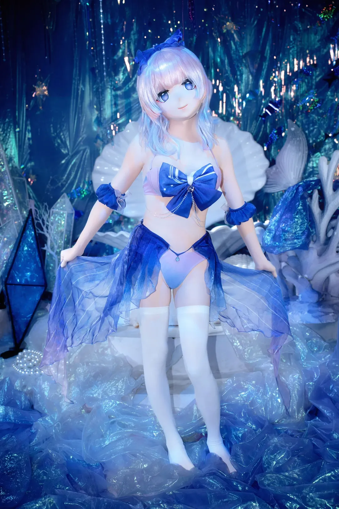 Genshin Impact, Sangonomiya Kokomi cosplay, Cosplay photoshoot, Kigurumi, Atlantis - Image 8