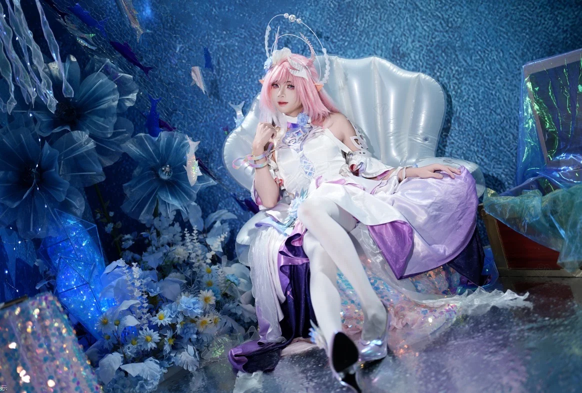 昔漣cos, 崩壞星穹鐵道, 翁法羅斯, cosplay正片, 夢幻少女風 - 第2張