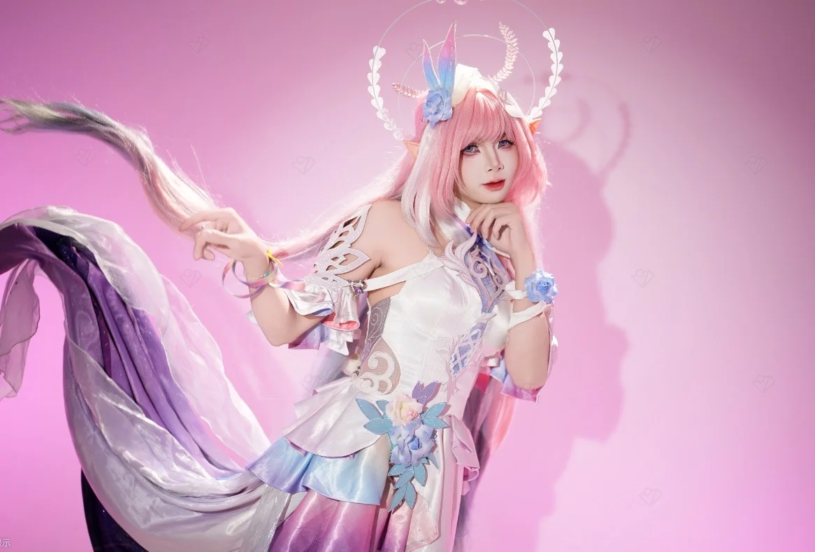 昔漣cos, 崩壞星穹鐵道, 翁法羅斯, cosplay正片, 夢幻少女風 - 第6張
