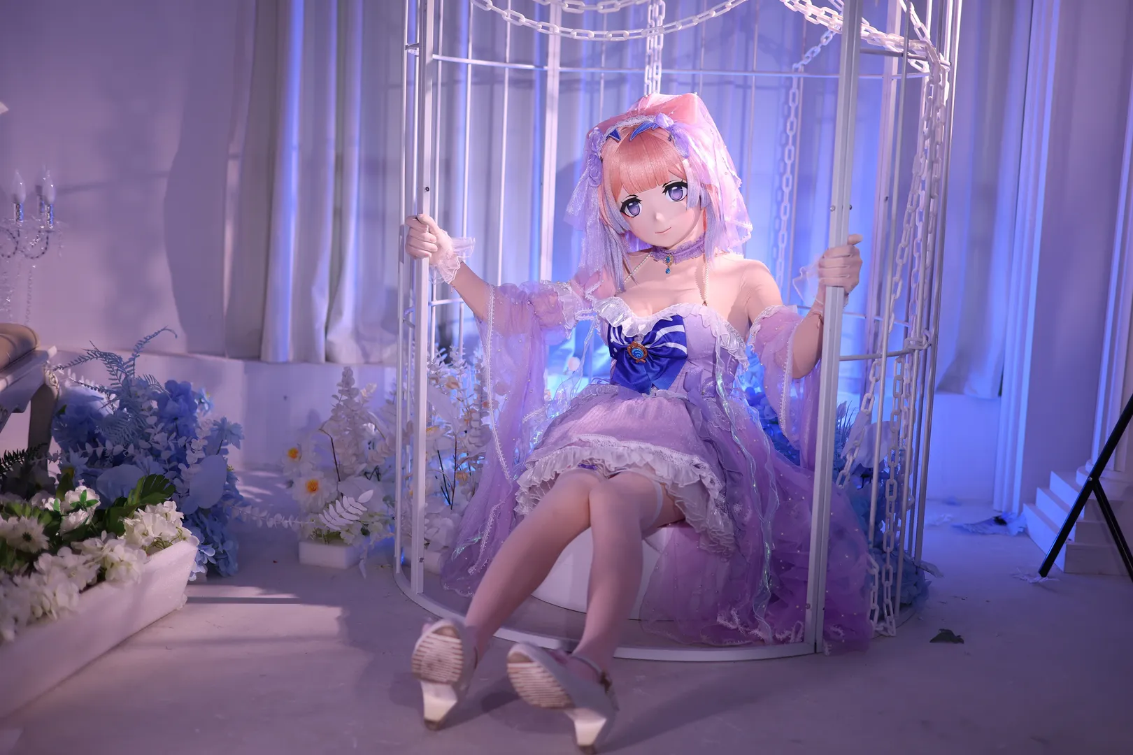 原神, 二次元摄影, 珊瑚宫心海cos, 花嫁cosplay, kigurumi - 第18张