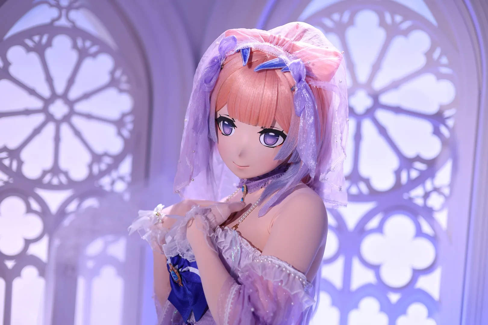 原神, 二次元摄影, 珊瑚宫心海cos, 花嫁cosplay, kigurumi - 第4张