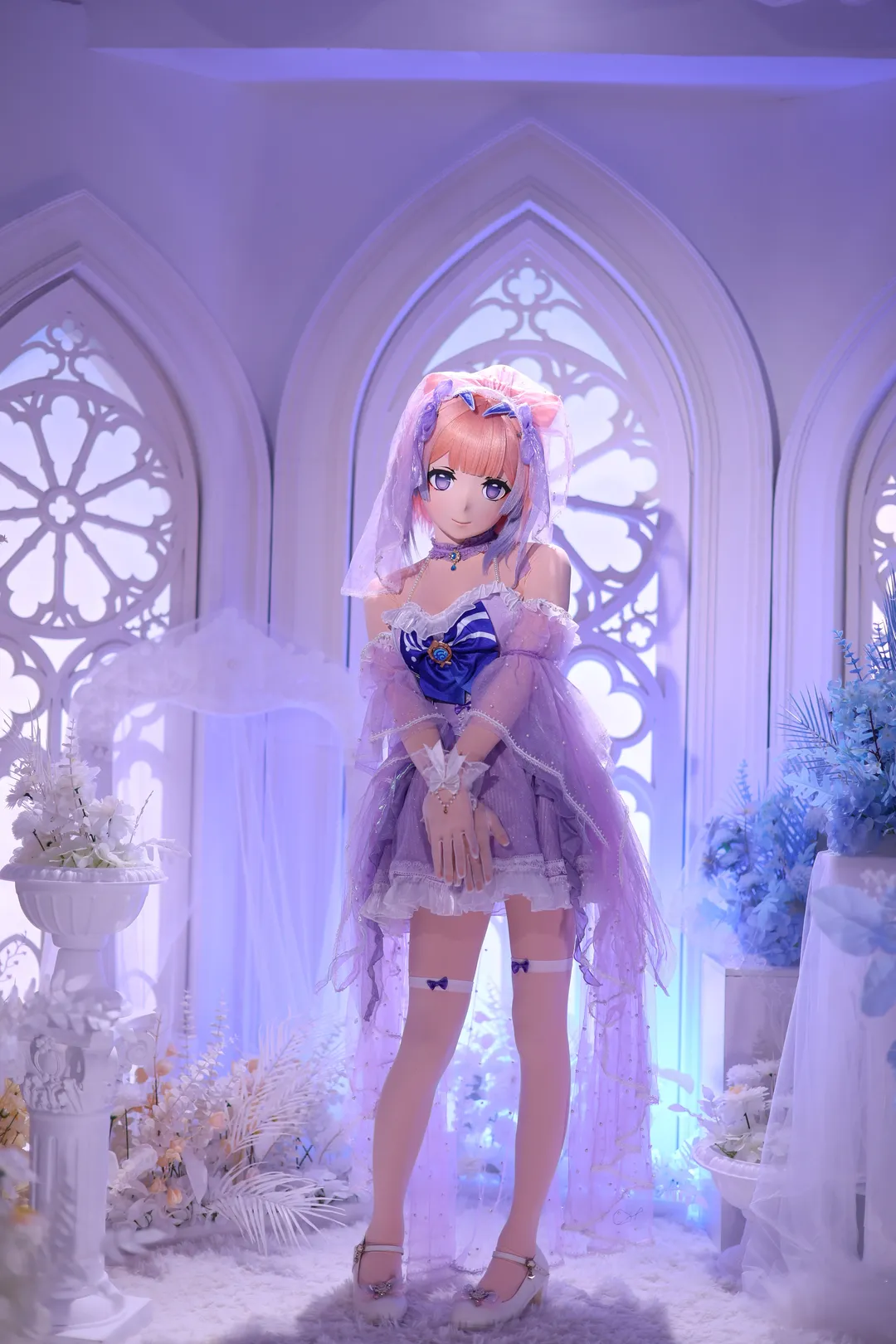 原神, 二次元撮影, 珊瑚宮心海 コスプレ, 花嫁コスプレ, 着ぐるみ