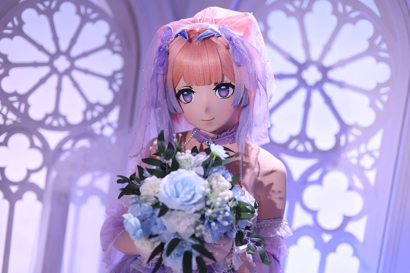 原神, 二次元摄影, 珊瑚宫心海cos, 花嫁cosplay, kigurumi - 第7张