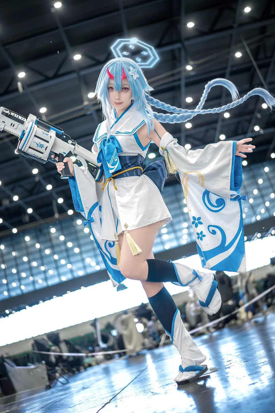 蔚蓝档案, 漫展摄影, 和风cosplay, 和乐千世知世cos, C服出片