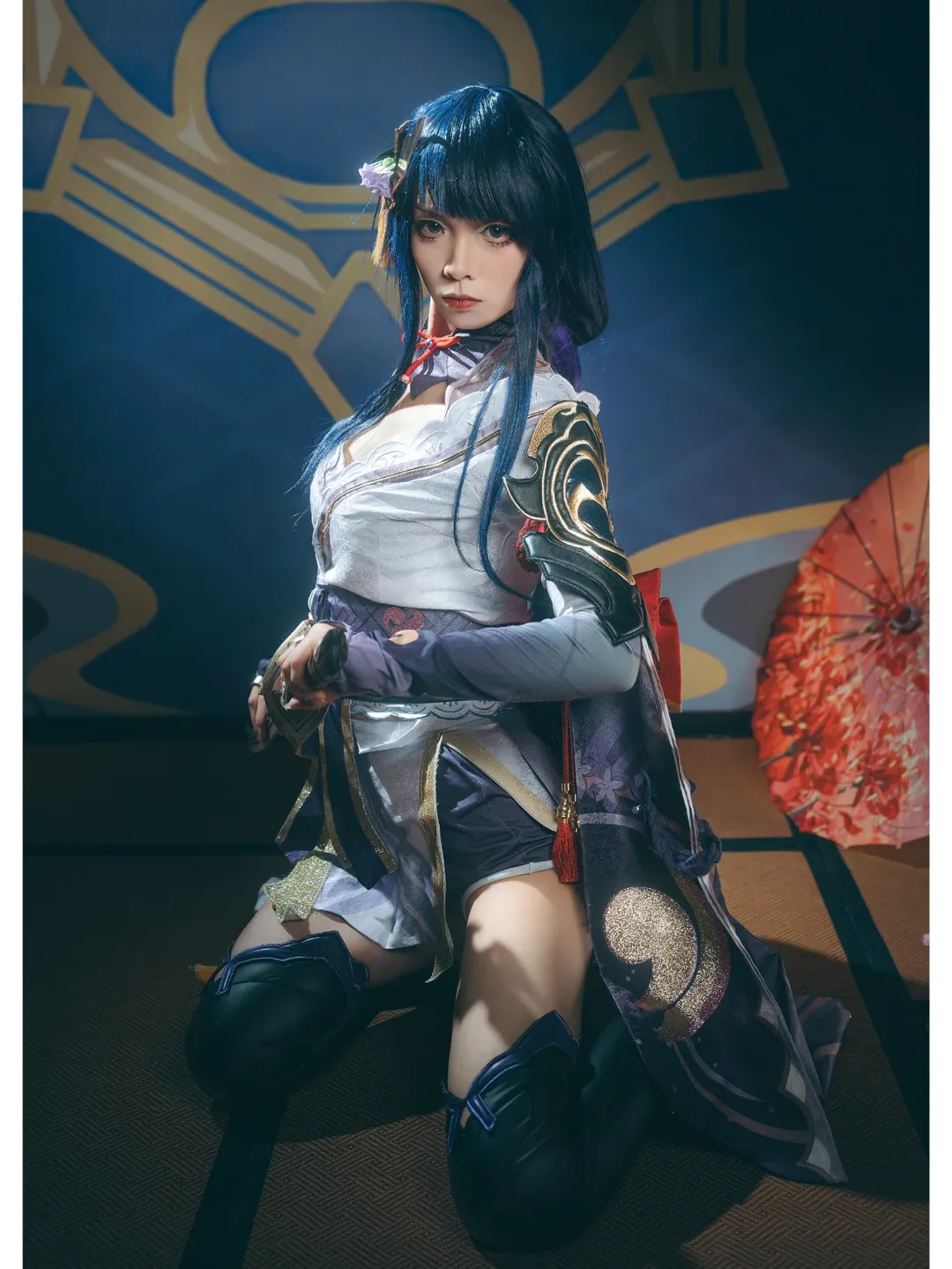 原神, cosplay, 上海约拍, 雷电将军cos, 棚拍作品 - 第3张