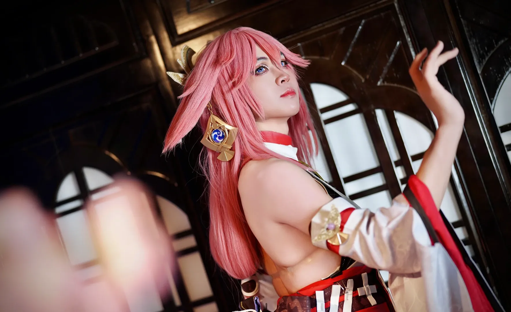 原神, cosplay, 八重神子cos, 提纳里cos, 上海自拍馆 - 第6张