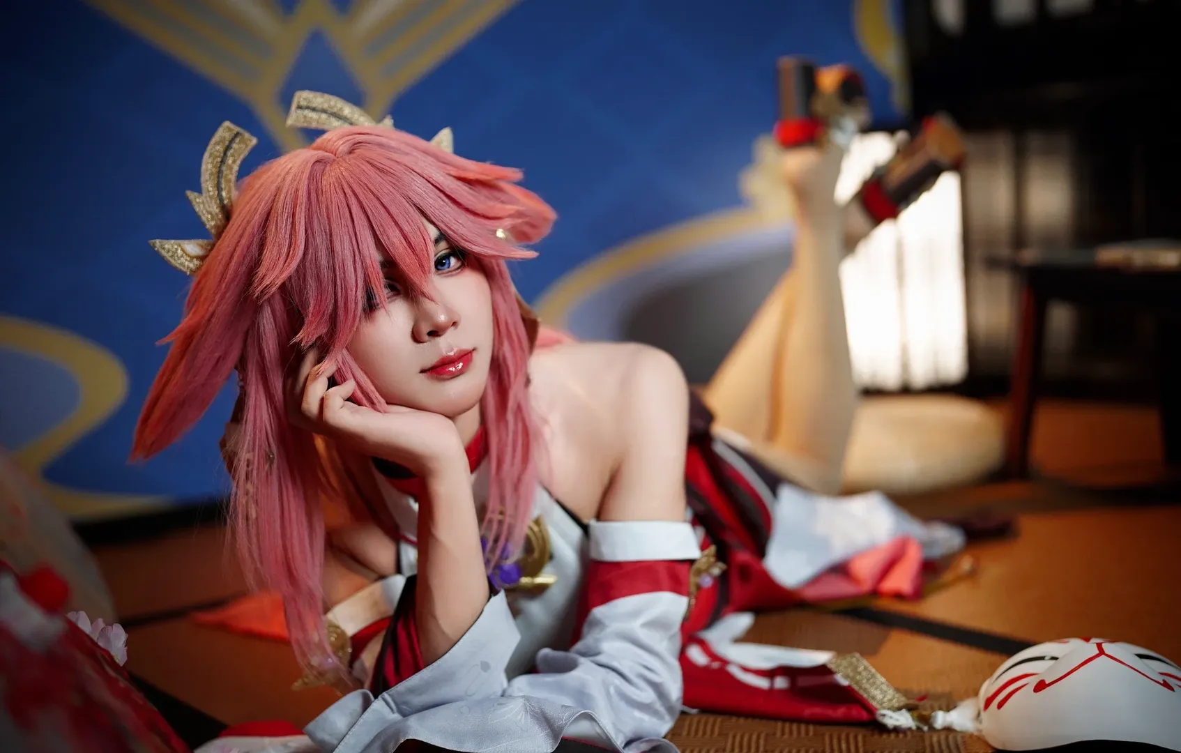 原神, cosplay, 八重神子cos, 提纳里cos, 上海自拍馆 - 第7张