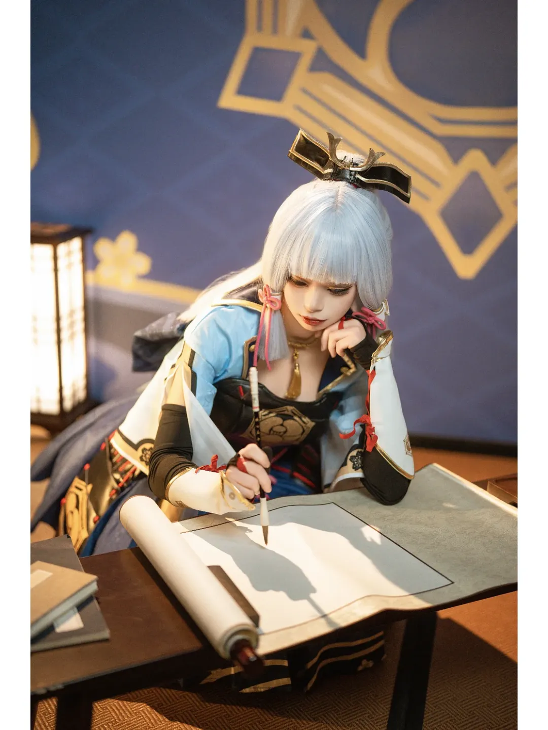 原神, 和風撮影, 神里綾華 コスプレ, 二次元風のクライアント写真, コスプレ体験 - 3枚目