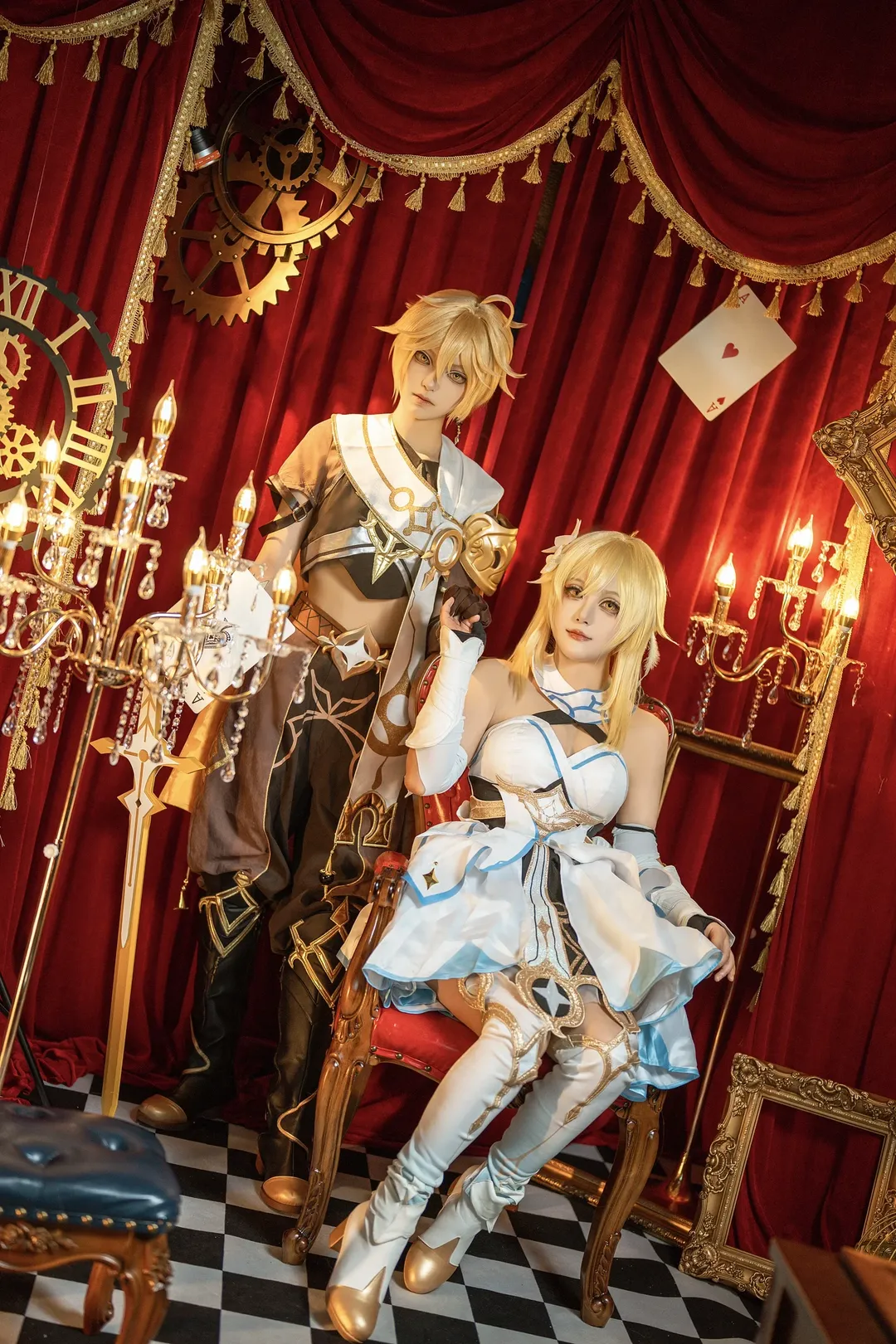 原神, cosplay, 上海约拍, 米游妙妙屋, 空荧cos