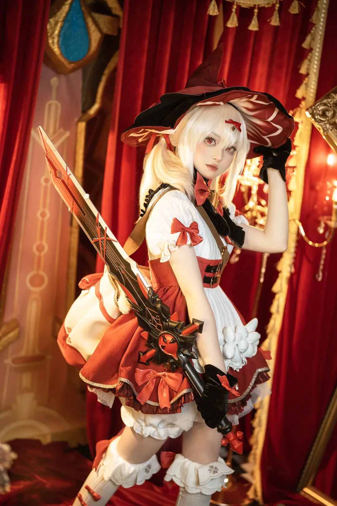 原神, 可莉cos, 上海约拍, 魔女cos, 米游妙妙屋